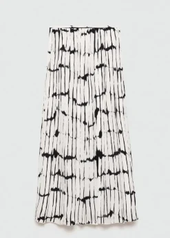 MANGO Spódnice*Długa spódnica w paski