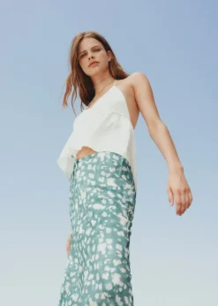 MANGO Spódnice*Długa spódnica ze wzorem tie-dye