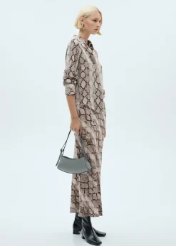 MANGO Spódnice*Długa spódnica ze zwierzęcym wzorem