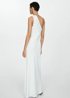 MANGO Sukienki I Kombinezony*Długa sukienka na jedno ramię