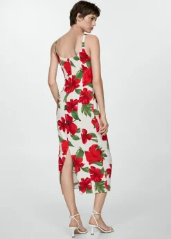 MANGO Sukienki I Kombinezony*Długa sukienka w kwiaty