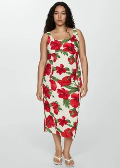 MANGO Sukienki I Kombinezony*Długa sukienka w kwiaty