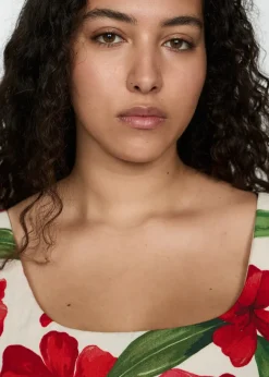 MANGO Sukienki I Kombinezony*Długa sukienka w kwiaty