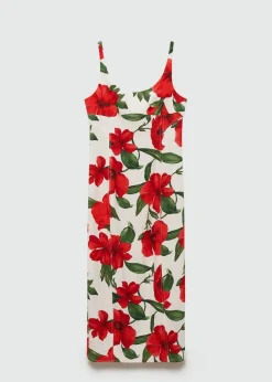 MANGO Sukienki I Kombinezony*Długa sukienka w kwiaty