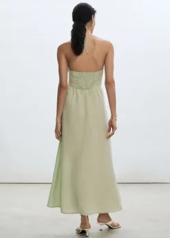MANGO Sukienki I Kombinezony*Długa sukienka z dekoltem halter