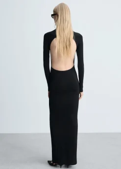 MANGO Sukienki I Kombinezony*Długa sukienka z odkrytymi plecami