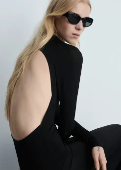 MANGO Sukienki I Kombinezony*Długa sukienka z odkrytymi plecami