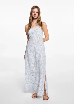 MANGO Sukienki I Kombinezony*Długa sukienka ze wzorem