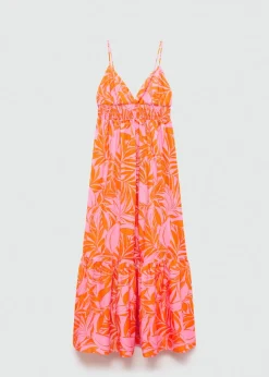 MANGO Sukienki I Kombinezony*Długa sukienka ze wzorem