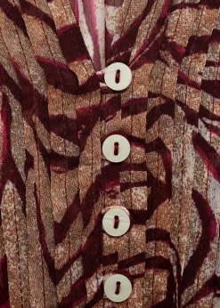 MANGO Sukienki I Kombinezony*Długa sukienka ze wzorem