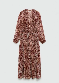 MANGO Sukienki I Kombinezony*Długa sukienka ze wzorem
