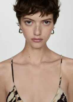 MANGO Sukienki I Kombinezony*Długa sukienka ze zwierzęcym wzorem