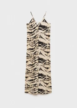 MANGO Sukienki I Kombinezony*Długa sukienka ze zwierzęcym wzorem