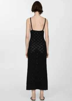 MANGO Sukienki I Kombinezony*Długa szydełkowa sukienka