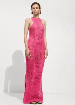MANGO Sukienki I Kombinezony*Długa szydełkowa sukienka