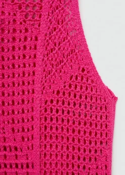 MANGO Sukienki I Kombinezony*Długa szydełkowa sukienka