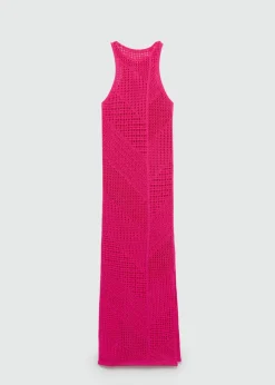 MANGO Sukienki I Kombinezony*Długa szydełkowa sukienka