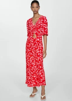 MANGO Spódnice*Długa wzorzysta spódnica