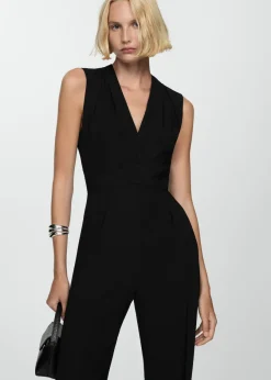 MANGO Sukienki I Kombinezony*Długi kombinezon ozdobny skręt