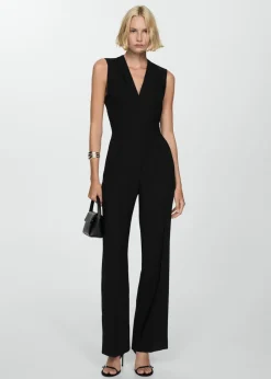 MANGO Sukienki I Kombinezony*Długi kombinezon ozdobny skręt