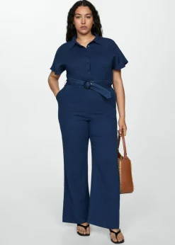 MANGO Sukienki I Kombinezony*Długi kombinezon w paski