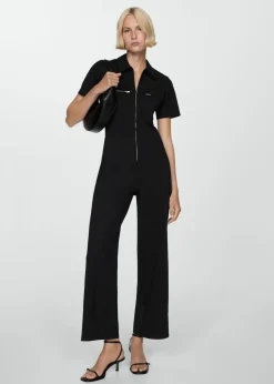 MANGO Sukienki I Kombinezony*Długi kombinezon z kieszeniami