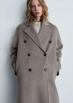 MANGO Płaszcze*Długi płaszcz handmade oversize