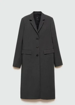 MANGO Płaszcze*Długi płaszcz w sartorialnym stylu