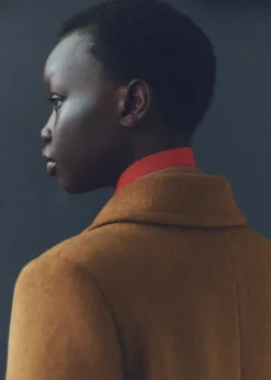 MANGO Płaszcze*Długi płaszcz wełniany z teksturą