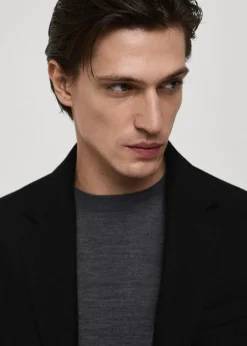 MANGO Płaszcze*Długi płaszcz z wełny z recyklingu