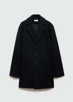 MANGO Płaszcze I Kurtki*Długi prosty płaszcz