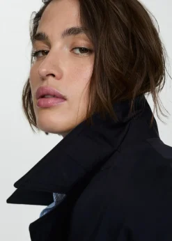 MANGO Płaszcze*Długi trencz dwurzędowy