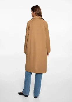 MANGO Płaszcze I Kurtki*Długi trencz w klasycznym stylu