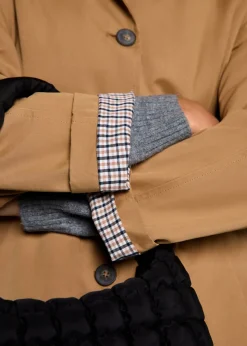 MANGO Płaszcze I Kurtki*Długi trencz w klasycznym stylu