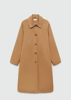 MANGO Płaszcze I Kurtki*Długi trencz w klasycznym stylu