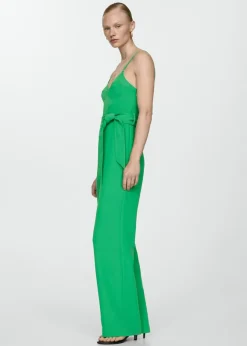 MANGO Sukienki I Kombinezony*Długi, wiązany kombinezon