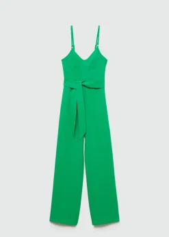 MANGO Sukienki I Kombinezony*Długi, wiązany kombinezon