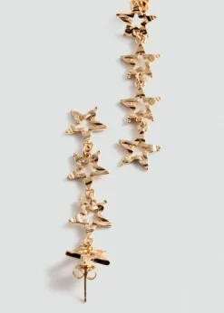 MANGO Biżuteria*Długie kolczyki z gwiazdkami