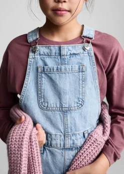 Dzieci MANGO Sukienki I Kombinezony*Długie ogrodniczki dżinsowe