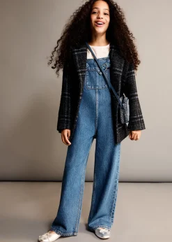 Dzieci MANGO Sukienki I Kombinezony*Długie ogrodniczki dżinsowe