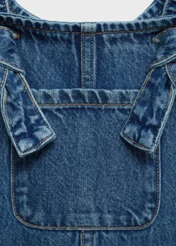 Dzieci MANGO Sukienki I Kombinezony*Długie ogrodniczki dżinsowe