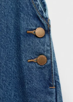 Dzieci MANGO Sukienki I Kombinezony*Długie ogrodniczki dżinsowe