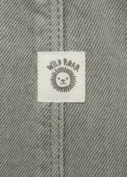 Dzieci MANGO Dżinsy*Długie ogrodniczki dżinsowe z kieszenią