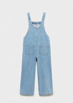 Dzieci MANGO Sukienki I Kombinezony*Długie ogrodniczki dżinsowe