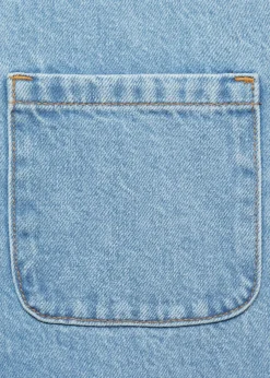 Dzieci MANGO Sukienki I Kombinezony*Długie ogrodniczki dżinsowe