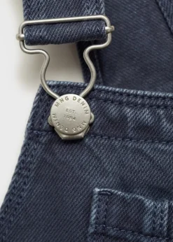 Dzieci MANGO Dżinsy*Długie ogrodniczki dżinsowe