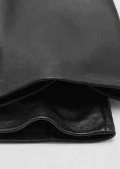 MANGO Czapki I Rękawiczki|Akcesoria Skórzane*Długie rękawiczki skórzane