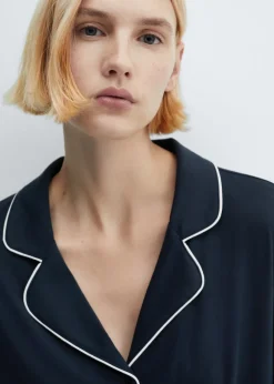 MANGO Piżamy|Piżamy*Dwuczęściowa piżama z obszyciem