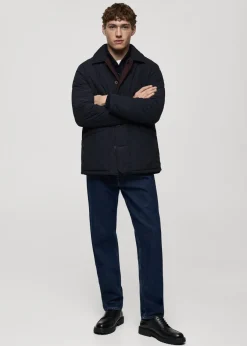 MANGO Kurtki I Koszule Wierzchnie|Płaszcze*Dwukolorowa dwustronna kurtka pikowana