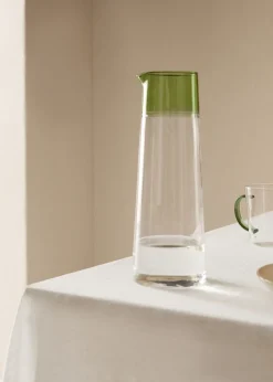 MANGO Szklanki I Kieliszki*Dwukolorowy dzbanek ze szkła borokrzemowego